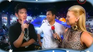 Джон Чо и Кэл Пенн на фестивале Комик-кон