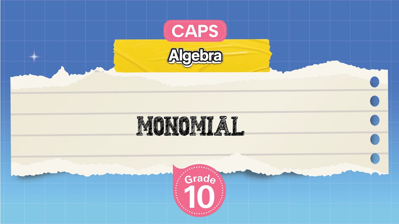 [GRADE 10] Monomial