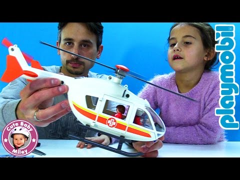 Playmobil Rettungshubschrauber 6686 City Life | CuteBabyMiley