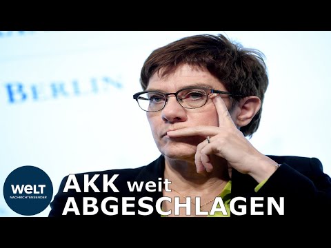 KANZLERFRAGE: Merz liegt deutlich vor Kramp-Karrenbauer