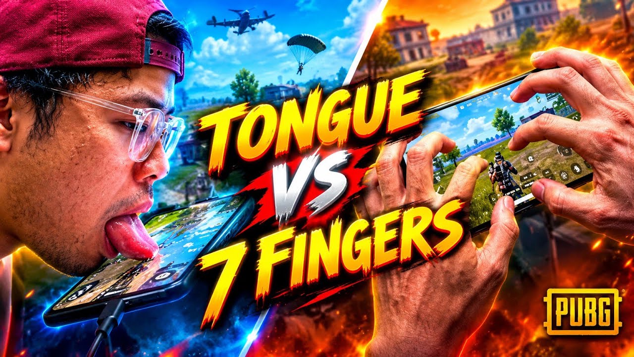يلعب بلسانه 🤯 | Tongue Player – PUBG Mobile
