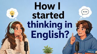 English for beginners | English podcast | How I started thinking in English | English Listening 
