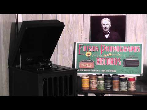 Edison blue amberol cylinder 1716 - Medley of Country Dances (violin) by Jauda Society Orchestra