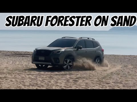 Drive Subaru Forester On Sand with X-Mode : Deep SNOW/MUD
