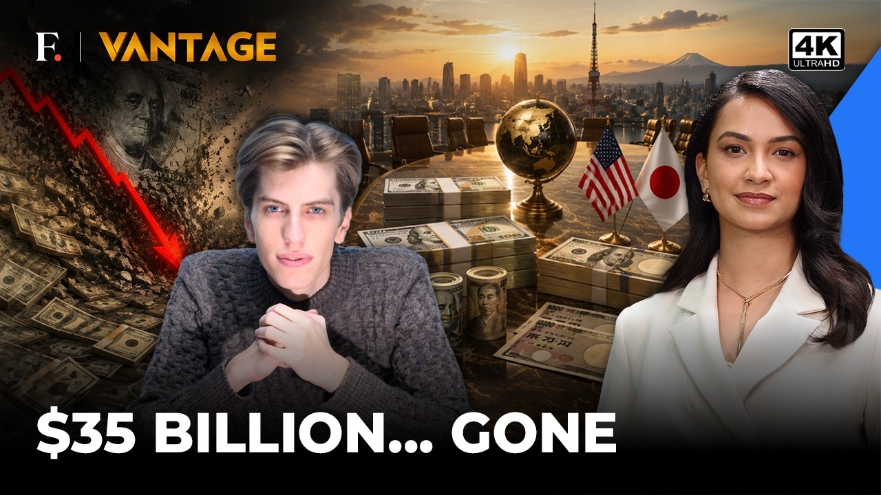 AI's Youngest Investor Loses $35Bn; Trump Steps In to Save Japan's Yen | Vantage on Firstpost | 4K
