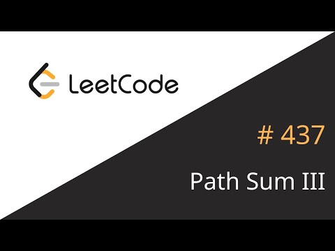 Leetcode 437 Path Sum Iii Javascript Live Coding