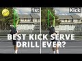 Best Kick Serve Drill Ever?