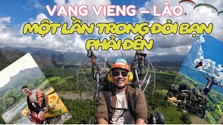 Vang Vieng - Lào Một Lần Trong Đời Bạn Phải Đến #khamphathegioi  #vangvieng #dulichlao #amthuc