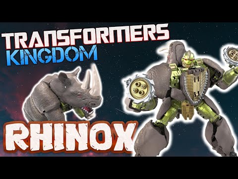 I WANTED THIS TO BE BETTER! | Transformers Kingdom RHINOX Video Review