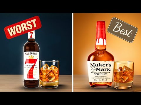 15 Famous Whiskey Brands Ranked From Worst to Best!