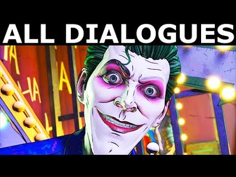 Joker's Dinner Party - All Dialogues & All Choices - BATMAN Season 2 The Enemy Within Episode 5