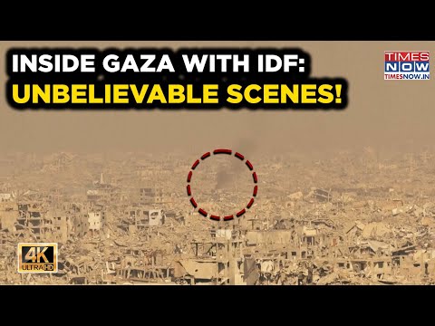 Inside Gaza With IDF Troops | Media Tour Near Yellow Line | Shocking Scenes Of Destruction| POV| 4K