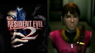 Resident Evil 2 (PS1) Claire A full gameplay walkthrough [No Save, Manual Aiming]