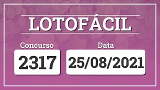 Capa de LOTOFÁCIL 2317