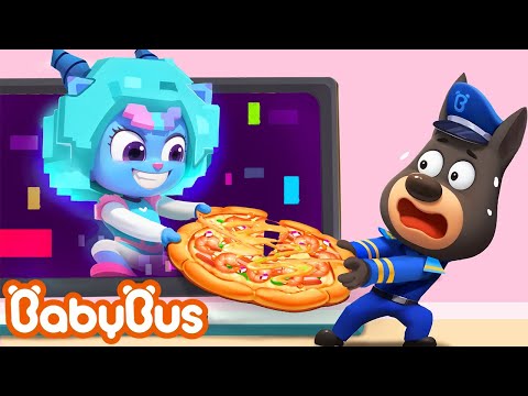 Hacker linh dương | Hoạt hình cảnh sát trưởng Labrador | BabyBus