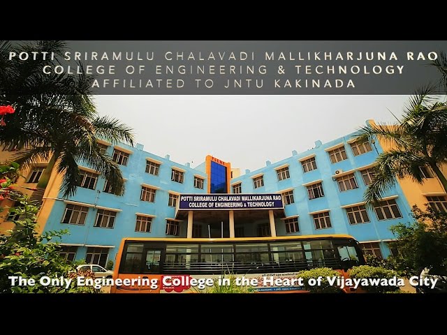 Potti Sriramulu College of Engineering & Technology video #1