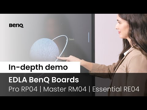 [Demo] EDLA BenQ Boards | Pro series RP04 | Master series RM04 | Essential RE04 | BenQ Education