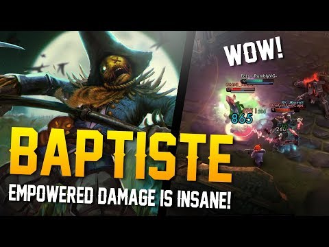 Vainglory YoloQ - Ep 47: EMPOWERED DAMAGE IS OP!! Baptiste |CP| Jungle Gameplay