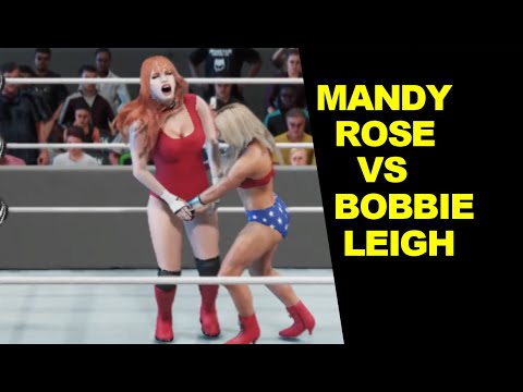 WWE 2K19 Mandy Rose vs Bobbie Leigh - Extreme Rules
