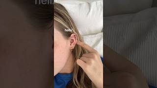 mid helix hurt SO BAD and got infected😭 #piercing #helixpiercing #oracle #lobepiercing #pain #viral
