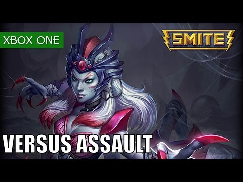 SMITE Gameplay Xbox One Assault Versus as Arachne - Don't underestimate my tiny spiders