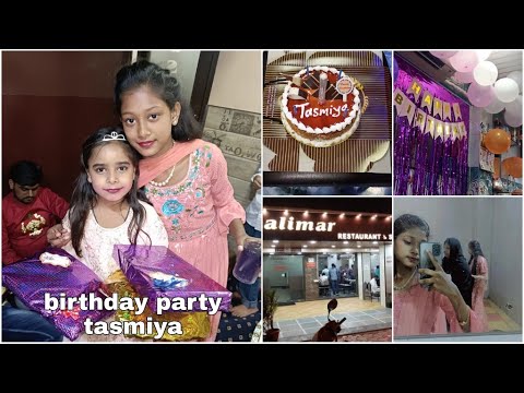 Happy birthday party of tasmiya part 1