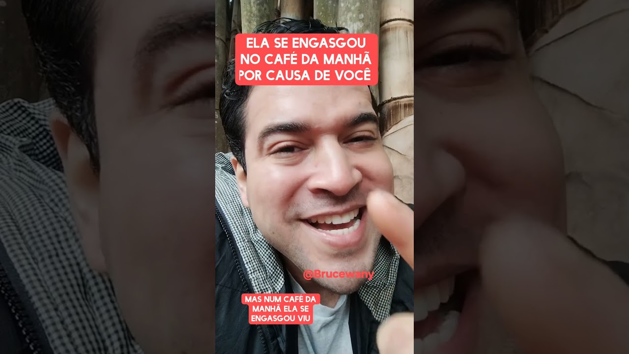 Ela se engasgou no café da manhã por causa de você