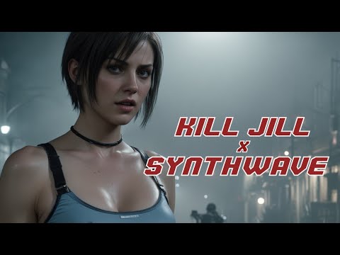 Jill Valentine - Resident Evil Synthwave Music - Retrowave, Outrun, Vapourwave, Chillwave