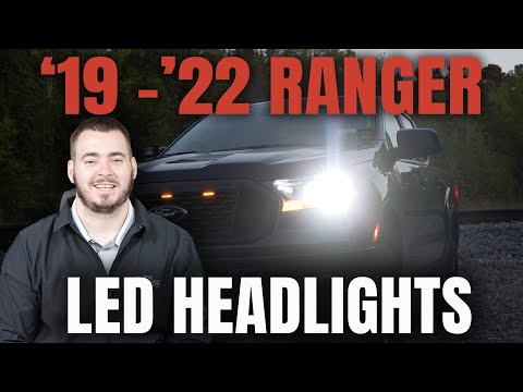 2019 -2022 FORD RANGER CREE LED HEADLIGHTS INSTALLATION (From F150LEDs.com)