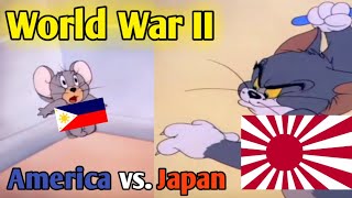 MEME WW2 Philippines - America vs Empire of Japan