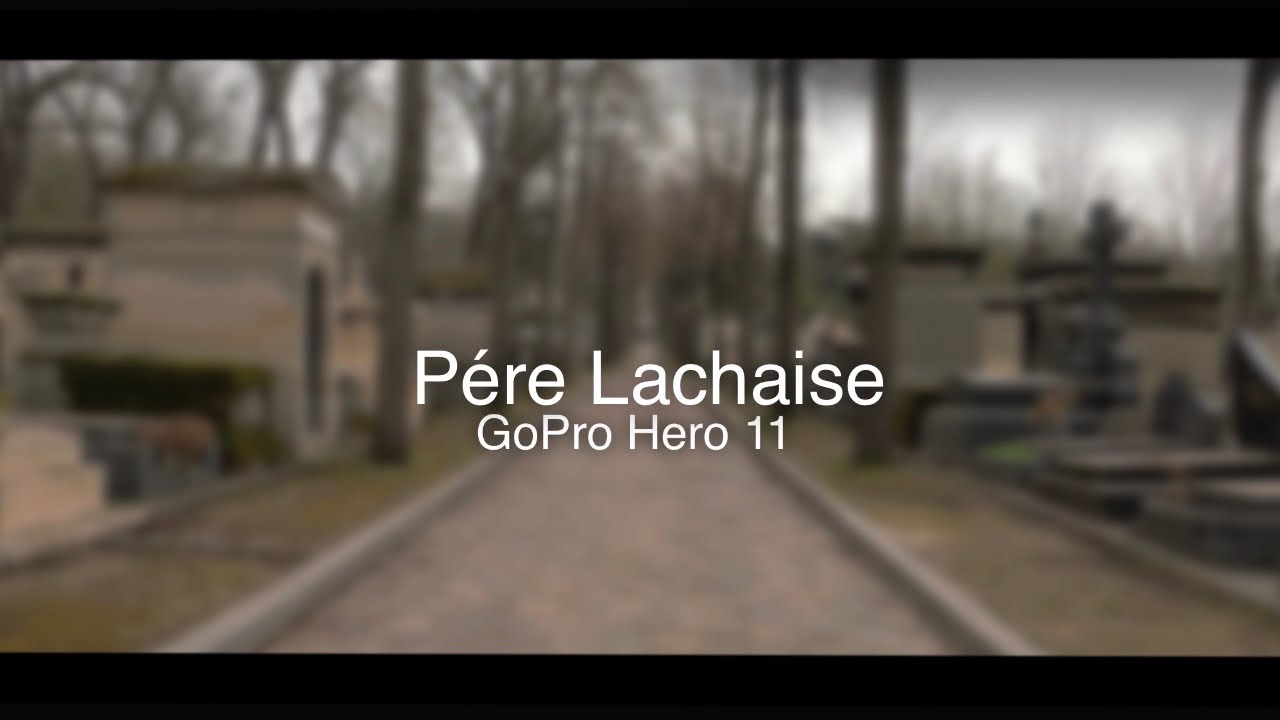 Experience the cinematic wonders of Pere Lachaise Cemetery.