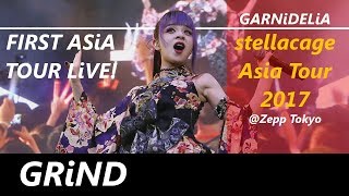 GARNiDELiA stellacage Asia Tour 2017 // LiVE!
