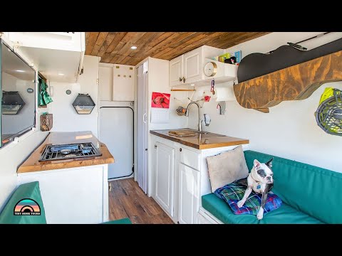 DIY Stealth Box Truck Tiny House - Full Time Travel