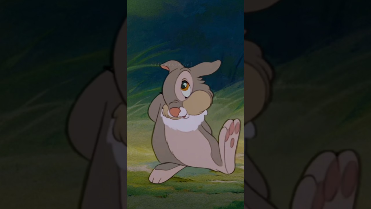 “Bambi”(1942) #movie #disney #bambi #vintage