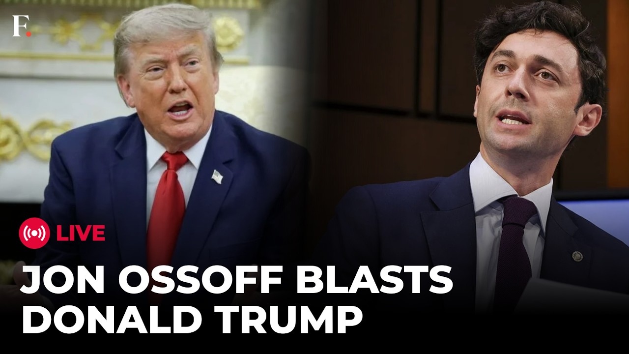 LIVE: Jon Ossoff Slams Trump's 'Corrupt Agenda' in Fiery Georgia Rally | US NEWS