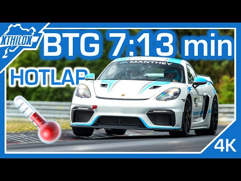 BTG 7:13 min - 718 GT4 MR - 30°C on Trackday - Driver: Daniel Schwerfeld - NÜRBURGRING NORDSCHLEIFE