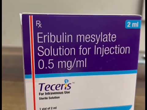 Teceris Eribuline Mesylate Treatment Anti Cancer Injection, Packaging Type: Vial