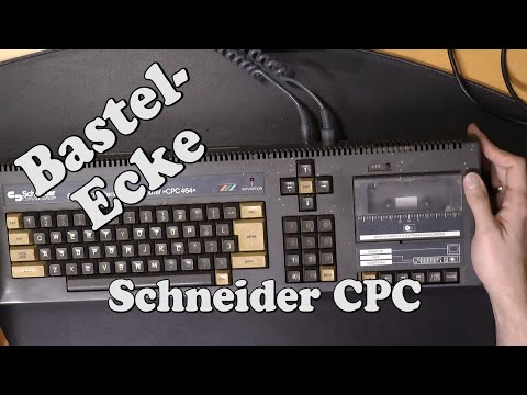 Verklemmte Tastatur im Schneider CPC 464 (Bastel-Ecke)