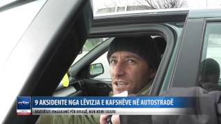 9 aksidente nga levizja e kafsheve ne rruge