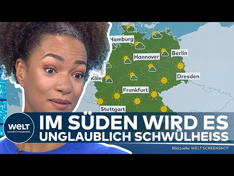 HITZEWELLE IN DEUTSCHLAND: Bis zu 38 Grad - extreme Sommer-Schwüle und hohe Belastung erwartet!