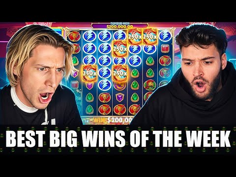 TOP 10 BIGGEST STREAMERS SLOT WINS OF THE WEEK / Trainwreckstv, Yassuo, xQc, Adin Ross, xPosed / #2