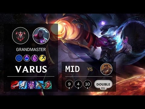 Varus Mid vs Viktor - EUW Grandmaster Patch 11.5