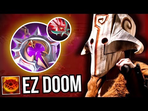 EZ DOOM - Juggernaut Nullifier + Bloodthorn by Miracle 7.07 Dota 2 | Upside Down #21