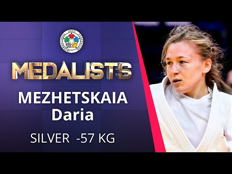 MEZHETSKAIA Daria Silver medal Judo Kazan Grand Slam 2021