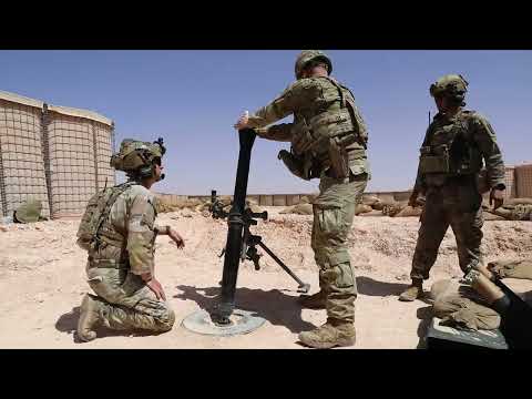 Firing the M120 Mortar – U S  Army Indirect Fire Support Training