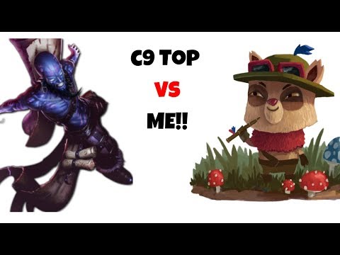 Teemo vs Cloud9 Top Licorice. [Ryze Match] v9.1