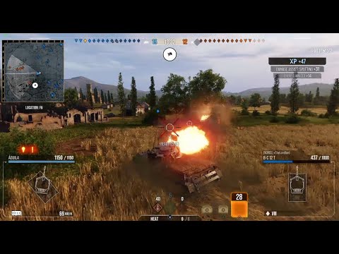 WOT CONSOLE PS4 / Águila HWK 30 / Gameplay