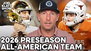 Joel Klatt’s Preseason All-Americans for the 2026 Season