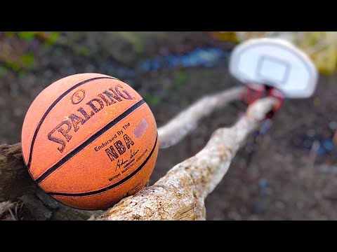 Some Guy Built An Extremely Complex And Extremely Wonderful Rube Goldberg Machine To Swish A Basketball