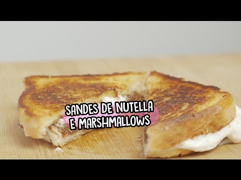 FoodPorn: Tosta de Nutella e marshmallows